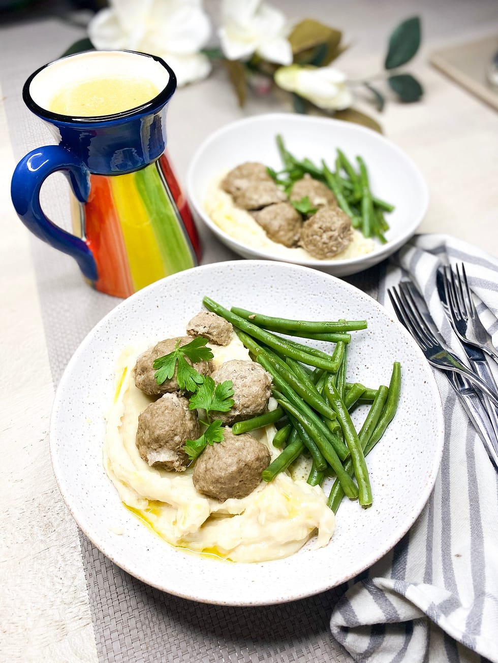 Swedish Meatballs (Thermomix All in 1 method) Little Fusspot